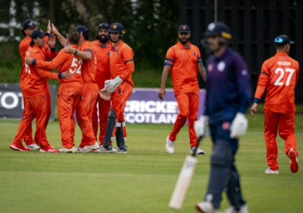 scotland national cricket team vs netherlands national cricket team timeline
