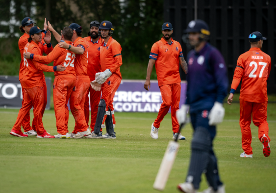 scotland national cricket team vs netherlands national cricket team timeline