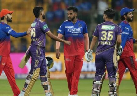 Royal Challengers Bengaluru Vs Kolkata Knight Riders Timeline