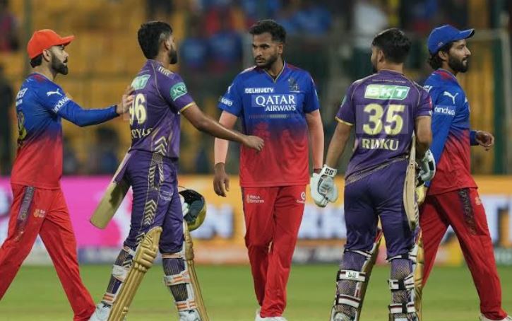 Royal Challengers Bengaluru Vs Kolkata Knight Riders Timeline