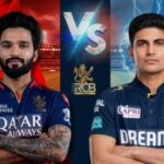Gujarat Titans Vs Royal Challengers Bengaluru Timeline