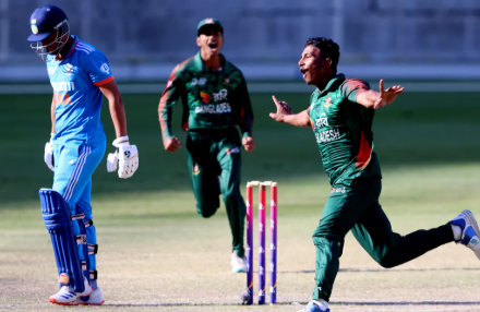 Bangladesh National Under-19 Cricket Team Vs India National Under-19 Cricket Team Match Scorecard