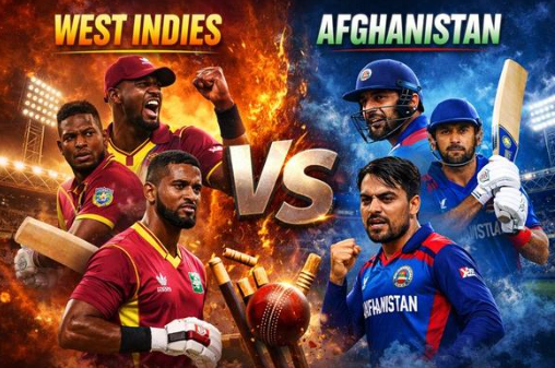 Afghanistan National Cricket Team Vs West Indies Cricket Team Timeline