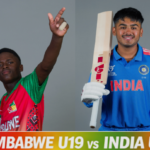 Zimbabwe National Under-19 Cricket Team Vs India National Under-19 Cricket Team Match Scorecard