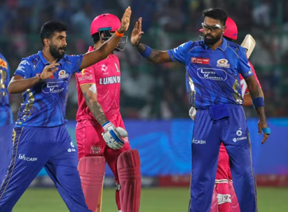 Rajasthan Royals Vs Mumbai Indians Match Scorecard