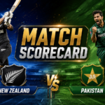 New Zealand National Cricket Team Vs Pakistan National Cricket Team Match Scorecard